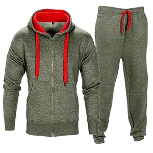 Survêtement de sport décontracté pour homme, grande taille, écologique, léger, respirant, avec logo personnalisé, à capuche et fermeture éclair, idéal pour l'été et le jogging - Product Image 5