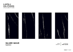 กระเบื้องหรูหราดีไซน์แบบโมเดิร์นกระเบื้องหินต่อเนื่องในร่มพื้นกระเบื้อง600x1200มม. - Product Image 3