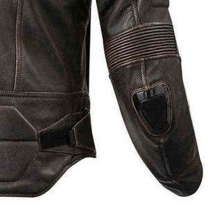 OEM chaqueta de cuero de alta calidad para hombre transpirable cómoda lona impermeable a prueba de viento ecológico invierno Gran oferta-barato - Product Image 6