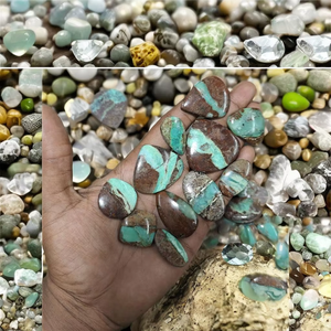 หินคริโซเพรสอัญมณีทรงหลวมทำเครื่องประดับหินคริสโซเพรสหินสีเขียว - Product Image 3