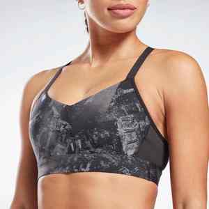 Soutien-gorge de sport personnalisé pour femmes, noir, marque privée, haut de fitness pour jeunes, vêtements de sport en gros - Product Image 4