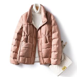 Veste d'hiver OEM en gros à la mode nouvelle veste polaire légère pour femmes fabricant coupe-vent en gros veste à glissière - Product Image 1