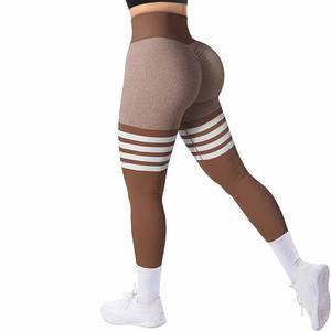 OEM de fábrica de las señoras Leggings foto de las mujeres hasta el tobillo Legging de yoga para las mujeres Levantamiento de glúteos Push up estilo Lulu Leggings Pantalones cortos - Product Image 1