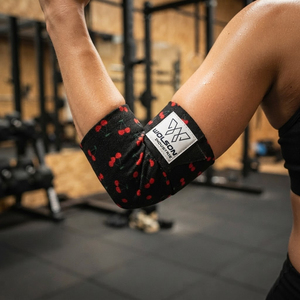 Vendas Multiusos para Codos con Compresión Premium para Levantamiento de Pesas, Entrenamiento de Fuerza y Soporte Deportivo - Product Image 5