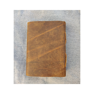 Cuaderno antiguo hecho a mano A5/A4, diario de cuero genuino con C-Lock Bound y Deckle Edge, hilo de papel, estilo de tapa dura de costura - Product Image 6