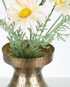 Vase à fleurs en métal à texture cuivre écologique avec revêtement protecteur pour un affichage de jardin durable disponible à bas prix - Product Image 2