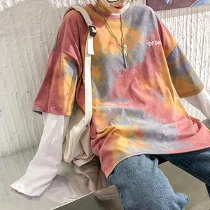 OEM Plus Size Short sleeve O Neck Custom Logo Printed Womens T-<b>shirts</b> Breathable Loose Fit <b>Tees</b> Manufacturer From Bangladesh - Product Image 2