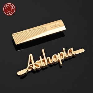 Bag <b>Gold</b> Metal Label Engraved Hijab Abaya Scarf Shoes Custom Brand logo metal tag custom metal logo for bags <b>Clothes</b> Clothing - Product Image 5