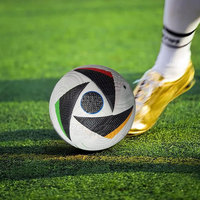 Diseña Tu Propio Logotipo, Balón de Fútbol de Cuero de Alta Calidad, Ligero, Colores Personalizados, Tamaños Personalizados, Embalaje Personalizado - Venta al Por Mayor