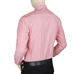 Camisa Formal Lisa para Hombre - Roja - Product Image 3