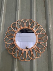 Miroir en rotin miroirs décor mur artisanat décoratif mur miroir en rotin pour la maison fabriqué au Vietnam - Product Image 6