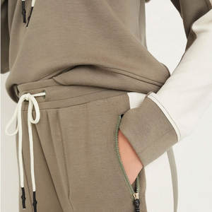 High Quality Custom <b>Jogging</b> 2 Piece Set <b>Ladies</b> <b>Jogging</b> Set Tracksuit Custom Tracksuits for <b>Ladies</b> - Product Image 2