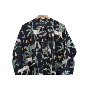 ชุดเดรสกิโมโนผ้าฝ้ายสำหรับผู้หญิง, ชุดเดรสใส่เดินชายหาดเปิดด้านหน้าสำหรับใส่ในฤดูร้อน - Product Image 6