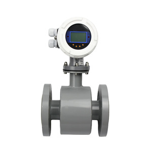 Digital Electromagnetic <strong>Flowmeter</strong> for Water &amp; Liquids 4-20mA <strong>Pulse</strong> RS485 HART Customizable OEM Support Thread Connection - Product Image 1
