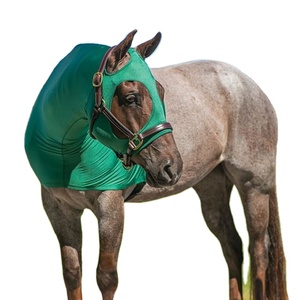 ผ้าคลุมศีรษะม้าคุณภาพสูง ยืดหยุ่นได้ พร้อมซับในไนลอน ผ้าซักได้ สำหรับม้า - Product Image 2