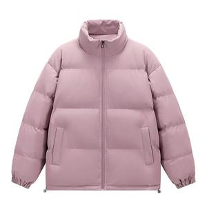 Chaquetas acolchadas cálidas de otoño e invierno para hombre, chaqueta acolchada de algodón informal con abrigo a prueba de viento, patrón de letras, servicio OEM - Product Image 2