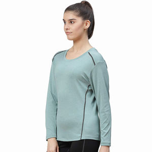 Protège-éruption uni le plus vendu pour les femmes Conception personnalisée avec doublure en polaire Manches complètes Protection UV à séchage rapide Protège-éruptions classiques - Product Image 3