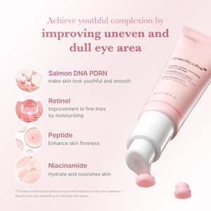 medicube Salmon DNA PDRN Pink Peptide <b>Face</b> Eye Cream Niacinamide 99% for Anti-Wrinkle Anti-Aging Moisturizer Korean <b>Face</b> Care - Product Image 3