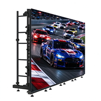 Écran publicitaire LED extérieur XGCLED P3.91 500x1000mm, panneau vidéo mural de location, étanche IP65, couleur intégrale, pour utilisation en salon professionnel