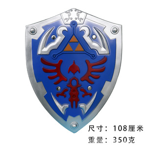 La Légende <span class=keywords><strong>de</strong></span> Zelda Pu, <span class=keywords><strong>épée</strong></span> maîtresse en caoutchouc souple, grande taille 100 cm, accessoire <span class=keywords><strong>de</strong></span> cosplay <span class=keywords><strong>de</strong></span> haute qualité, modèle d'<span class=keywords><strong>épée</strong></span> Hyalia Shield - Product Image 6