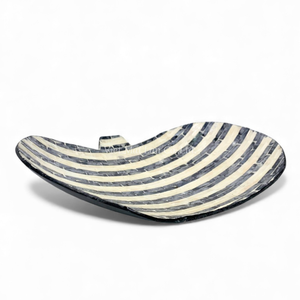 Assiette décorative en nacre en forme de citrouille pour la décoration de la maison d'Halloween et la mise en scène de table festive - Product Image 1