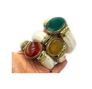Bone <b>Bangle</b> With Brass Lock Best Quality <b>Bangle</b> Cuff Bracelet Best Packing Fashion Jewelry Women <b>Bangle</b> for Best Selling - Product Image 6
