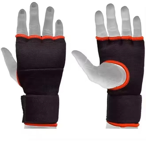Gants en gel personnalisés Gants de cyclisme d'été demi-doigts pour hommes Gants enveloppants pour la boxe Gants en gel noirs Mma de haute qualité - Product Image 6