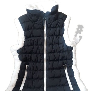Ladies Fur Vest Jacket For Winter Season Casual Fashionable Jacket Wholesale Price From Bangladesh High Quality - Product Image 1