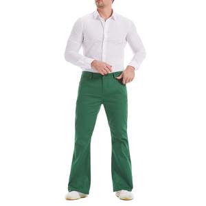 กางเกงวอร์มลำลองของผู้ชายมีสายรัดเอวปักลายทางโค้งตรงเอวมีเชือกผูกเอวกางเกงวิ่งน้ำหนักเบา - Product Image 3