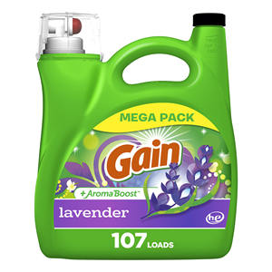 Détergent à lessive liquide Gain, parfum frais d'île, 154 FlOz, 107 lessives - Product Image 4