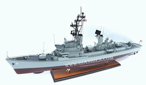 Conception personnalisée approuvée par le fabricant quantité minimale de commande bas USS Towers Charles F.Adam Class Destroyer WARSHIP HANDICRAFT EN BOIS DE HAUTE QUALITÉ - Product Image 2