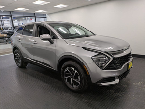 Hybrid Sportage LX AWD Automatique 2025 Gris Propre avec Sièges en Cuir, Système de Navigation, Démarrage à Distance, Conduite à Gauche, Intérieur Sombre - Product Image 2