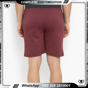 กางเกงขาสั้นออกกำลังกายผ้าฝ้ายสำหรับผู้ชายกางเกงขาสั้นสำหรับวิ่ง - Product Image 3