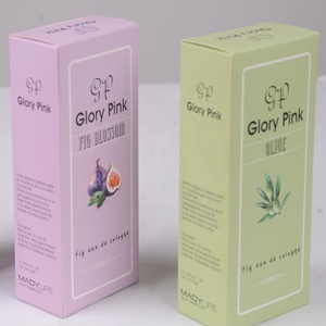 Cajas de Fragancias Impresas en Offset Ecológicas de Primera Calidad con Estampado en Relieve con Lámina Dorada, Laminación Mate y Recubrimiento UV - Product Image 5