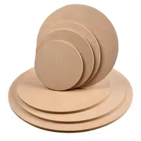 Plaques de panneaux de bois brut non finies, écologiques, pour découpe, panneaux MDF, panneaux de toile pour artisanat DIY, panneaux en bois dur, panneaux en carton kraft, plaques en bois - Product Image 6