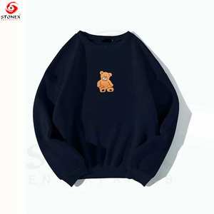 Sweat-shirt personnalisé OEM surdimensionné pour femmes vierge décontracté sweat-shirt imprimé femmes poids lourd unisexe sweats à capuche fabricant - Product Image 3