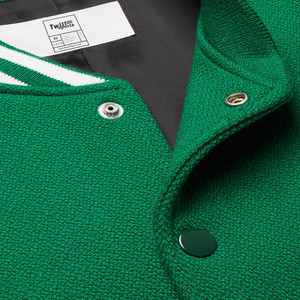 Chaqueta Varsity de Lana para Hombre, Estilo Urbano, Marca TWILL SPORTS OEM, con Calefacción, Resistente al Viento, para Invierno, Estilo Béisbol, con Mangas Tipo Letterman - Product Image 4