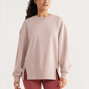 Sudadera de mujer con logotipo personalizado y bordado estampado, Jersey cómodo diseñado para uso diario informal a la moda y al aire libre - Product Image 5