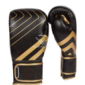 ถุงมือชกมวย MMA ออกแบบเองได้ สำหรับมืออาชีพ ทำจากหนัง พร้อมสายรัดแบบ Hook & Loop และโลโก้สั่งทำ สำหรับผู้ชาย - Product Image 5