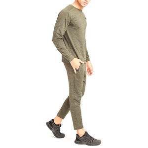 Conjunto Deportivo de 2 Piezas con Logotipo Personalizado para Hombre, Talla Grande, Cuello Redondo, Ropa Deportiva de Invierno, Antibacteriana, de Secado Rápido - Product Image 5