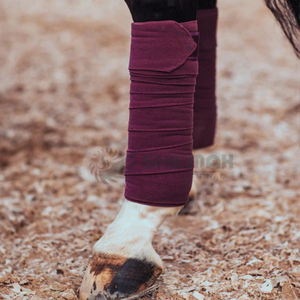 Wraps de polo d'entraînement équestre Bandage durable de jambe de cheval pour le soutien, la stabilité et la prévention des blessures Wraps de polo d'équitation - Product Image 5