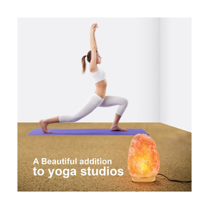 Nouveau Design Air Purifier Décoration Sel de l'Himalaya Lave Forme Naturelle de l'Himalaya Lampes au Sel Rose - Product Image 2