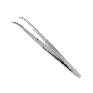 Fórceps de vendaje de alta calidad, fórceps de disección Perry, mordaza dentada curva fina, fórceps delicados de 125mm para vendaje y tejido - Product Image 5