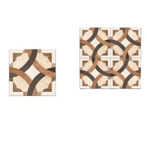 Carreaux de sol en porcelaine antidérapante en céramique polie design anneau 40x40cm - Product Image 1