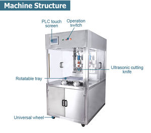 Precio de fábrica, cortador ultrasónico de <span class=keywords><strong>pasteles</strong></span>, máquina cortadora de pan automática, máquina cortadora de <span class=keywords><strong>pasteles</strong></span>, bizcocho, pastel de queso - Product Image 1