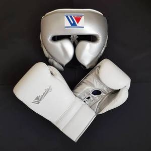 Conjuntos de Boxeo Personalizados en Color, Guantes de Boxeo, Protector de Cabeza, Protector Inguinal, Conjunto de Boxeo de Cuero Genuino de Primera Calidad - Product Image 2