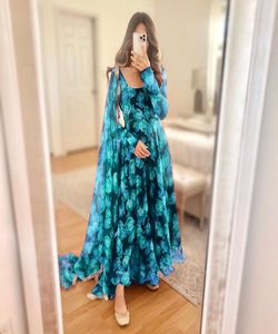 GEORGETTE À LA MODE BELLE ROBE IMPRIMÉE À FLEURS NUMÉRIQUES AVEC DUPATTA FESTIVAL WEAR PRIX DE GROS VÊTEMENT ETHNIQUE Vêtements Gharara - Product Image 1