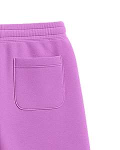 Pantalones Cortos de Forro Polar Helio para Hombre, Tejido Suave y Cómodo, Cintura con Cordón, Pantalones Cortos Casuales para Gimnasio, Fabricación con Logotipo Personalizado OEM - Product Image 5