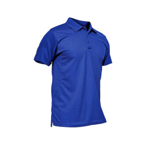 Polo de golf de 100% algodón uniforme de los hombres con camisetas de polo de impresión de logotipo - Product Image 4