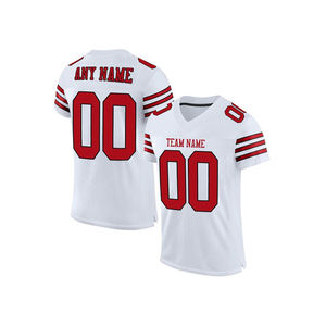 Camiseta de fútbol americano de diseño personalizado, ropa de talla grande transpirable, última ropa de fútbol impresa personalizada para Pakistán - Product Image 3